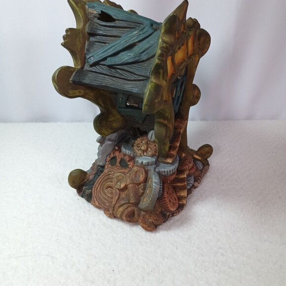 Life Pawn Shop Halloween Village Ceramic Building Spooky Town Decor - Picture 8 of 15